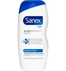 Koopjes Drogisterij Sanex Shower dermo protect (250ml) (250ml) aanbieding