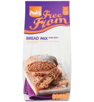 Peaks Broodmix vezelrijk glutenvrij (900g) 900g