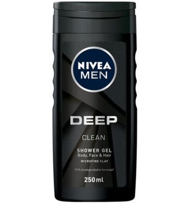 Nivea Men deep douchegel (250ml) 250ml
