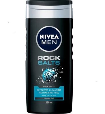 Nivea Men rock salts douchegel (250ml) 250ml