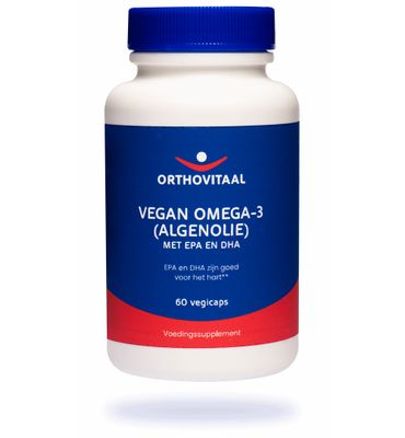 Orthovitaal Vegan omega 3 algenolie (60ca) 60ca