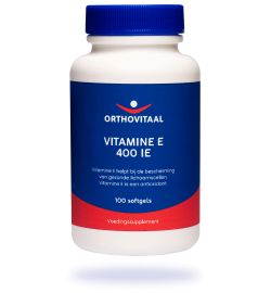 Orthovitaal Orthovitaal Vitamine E 400IE (100sft)