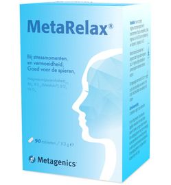 Koopjes Drogisterij Metagenics Metarelax (90tb) aanbieding