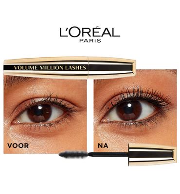 L'Oréal Mascara volume million lashes noir (1st) 1st