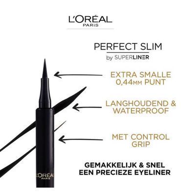 L'Oréal Superline perfect slim brown (1st) 1st