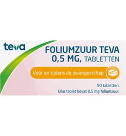 Teva Teva Foliumzuur 0.5 mg uad (90st)
