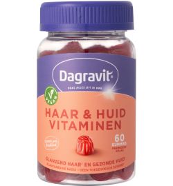 Dagravit Dagravit Huid en haar vitamine gummies (60st)