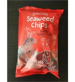 Seamore Seamore Zeewier tortilla chips surfin sweet chilli (135g)