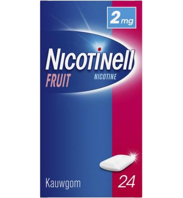 Nicotinell Fruit kauwgom (24st) 24st