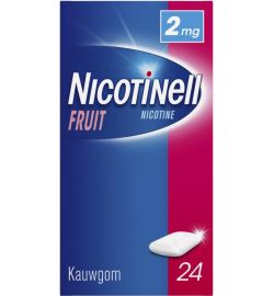 Nicotinell Nicotinell Fruit kauwgom (24st)