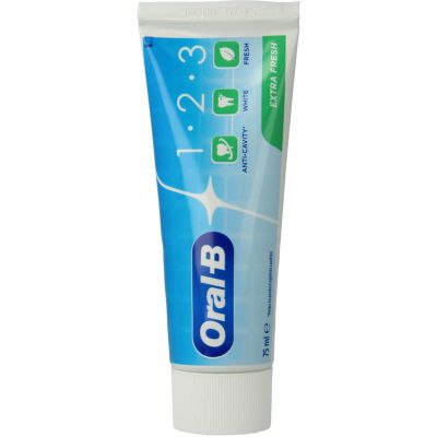 Oral B Tandpasta fresh 123 (75ml) 75ml