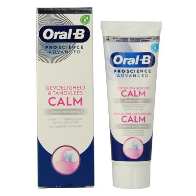 Oral B Pro-Science advanced calm whit ening tandpasta (75ml) 75ml