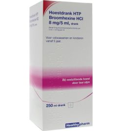Healthypharm Healthypharm Broomhexine hoestdrank 8mg (250ml)