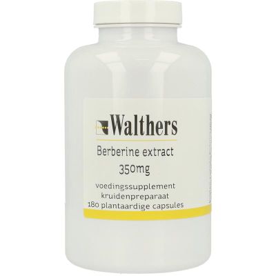 Walthers Berberine HCI extract 350 mg (180vc) 180vc