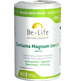 Be-Life Be-Life Curcuma magnum 3200 & piperine bio (180sft)