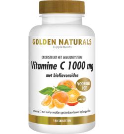 Golden Naturals Golden Naturals Vitamine C 1000 bioflavonoiden (180tb)