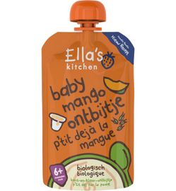 Ella's Kitchen Ella's Kitchen Baby ontbijtje mango 6+ maanden bio (100g)