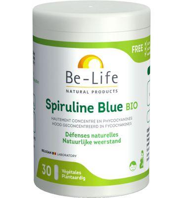 Be-Life Blauwe spirulina bio (30ca) 30ca