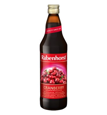 Rabenhorst Cranberrysap puur bio (750ml) 750ml