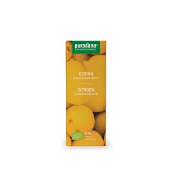 Purasana Purasana Citroen olie/huile citron bio (30ml)