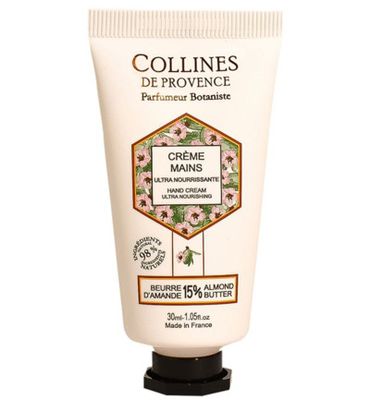 Collines de Provence Amandelboter handcreme (30ml) 30ml