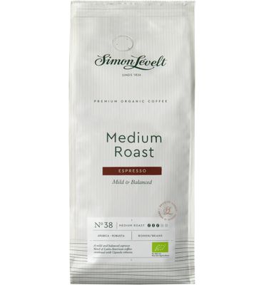 Simon Levelt Cafe N38 espresso medium dark roast bio (500g) 500g