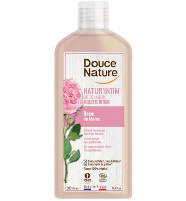 Douce Nature Natur intim intieme wasgel rose bio (500ml) 500ml