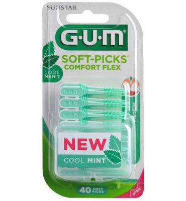 Gum Soft-Picks comfort flex mint medium (40st) 40st
