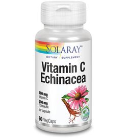 Solaray Solaray Vitamine C & Echinacea (60vc)