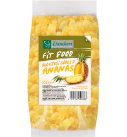 Damhert Damhert Fit food ananasblokjes (250g)