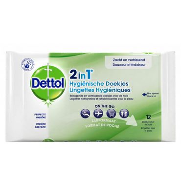 Dettol Wipes 2-in-1 (12st) (12st) 12st