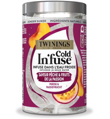 Twinings Cold infuse perzik passievrucht (10st) 10st