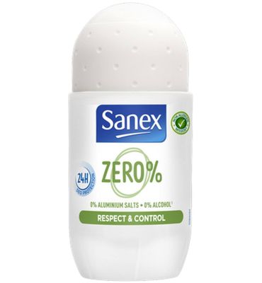 Sanex Deodorant roller zero % respect & control (50ml) 50ml