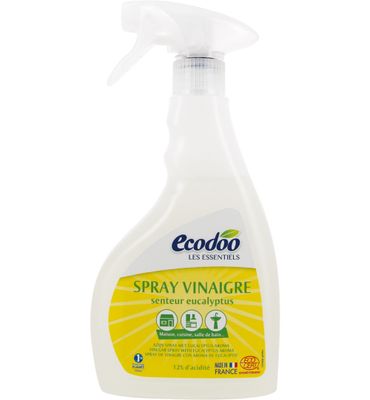 Ecodoo Azijnspray met eucalyptus geur bio (500ml) 500ml