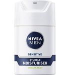 Nivea Men sensitive stubble moisturiser stoppels (50ml) 50ml thumb