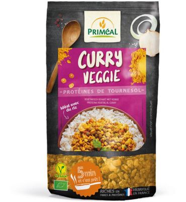 Priméal Curry Veggie gehakt met kerrie bio (150g) 150g