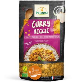 Priméal Priméal Curry Veggie gehakt met kerrie bio (150g)