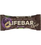 Lifefood Lifebar inchoco plum/pruim bio (40g) 40g thumb