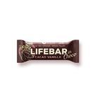Lifefood Lifebar inchoco raw chocolade vanille bio (40g) 40g thumb