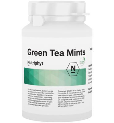 Nutriphyt Green tea mints (120tb) 120tb