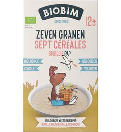 Biobim Biobim 7 Granenpap 12+ maanden bio (250g)