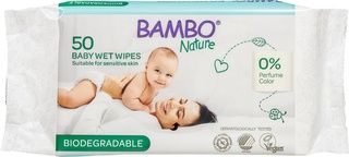 Bambo Nature Nature wet wipes (50st) 50st