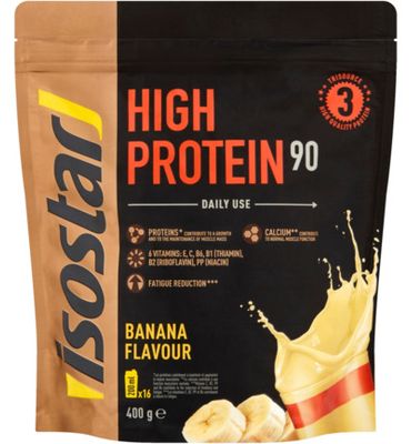 Isostar High protein 90 banaan (400g) 400g