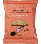 Food2Smile Popped chips classic glutenvrij lactosevrij (25g) 25g thumb