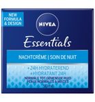 Nivea Essentials nachtcreme normale/ (50ml) 50ml thumb