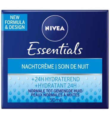 Nivea Essentials nachtcreme normale/ (50ml) 50ml