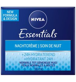 Nivea Nivea Essentials nachtcreme normale/ (50ml)
