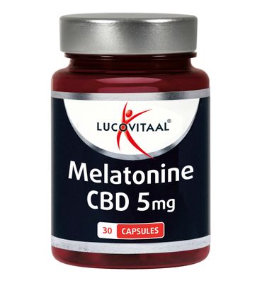 Lucovitaal Melatonine CBD 5mg (30ca) 30ca