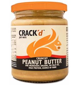 Crack'd Crack'd Pindakaas crunchy organic bio (250g)