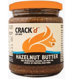 Crack'd Crack'd Hazelnootpasta organic bio (250g)